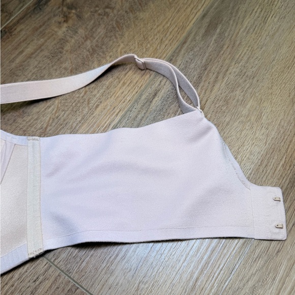 Aerie Smoothez Bra-ish Wireless Bralette Large Nude Sands Seamless Comfort Bra - Picture 12 of 13